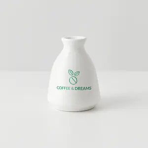Modern Ceramic Vase - White